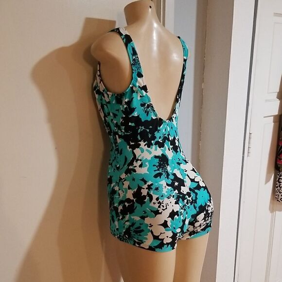 Vintage Maxine One Piece Swimsuit size 14 in like new condition - Picture 8 of 12